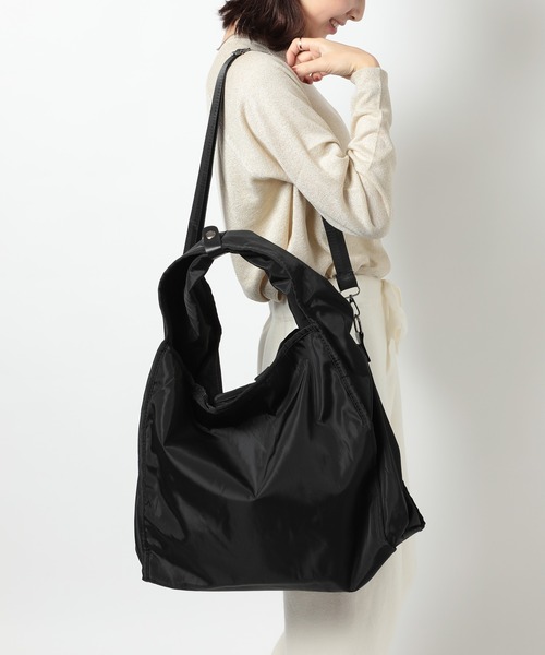 MAISON BREEZE（メゾンブリーズ）の「【MAISON BREEZE】ナイロンメッセンジャーショルダーバッグ KNF049（ショルダーバッグ・レディース・ダークグレー/ブラック・FREE）」の15枚目の写真