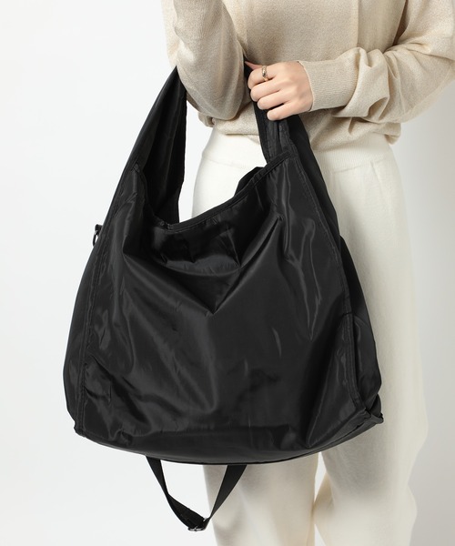 MAISON BREEZE（メゾンブリーズ）の「【MAISON BREEZE】ナイロンメッセンジャーショルダーバッグ KNF049（ショルダーバッグ・レディース・ダークグレー/ブラック・FREE）」の8枚目の写真