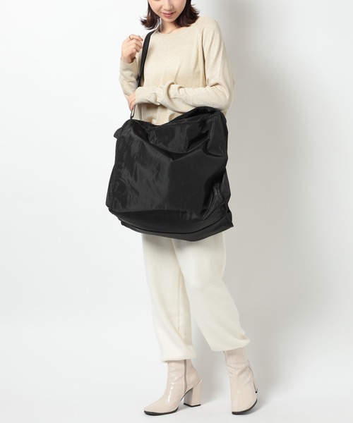 MAISON BREEZE（メゾンブリーズ）の「【MAISON BREEZE】ナイロンメッセンジャーショルダーバッグ KNF049（ショルダーバッグ・レディース・ダークグレー/ブラック・FREE）」の10枚目の写真