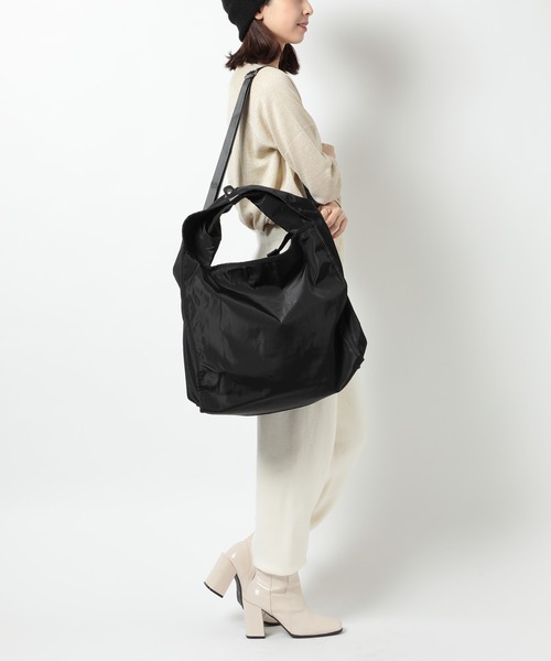 MAISON BREEZE（メゾンブリーズ）の「【MAISON BREEZE】ナイロンメッセンジャーショルダーバッグ KNF049（ショルダーバッグ・レディース・ダークグレー/ブラック・FREE）」の20枚目の写真