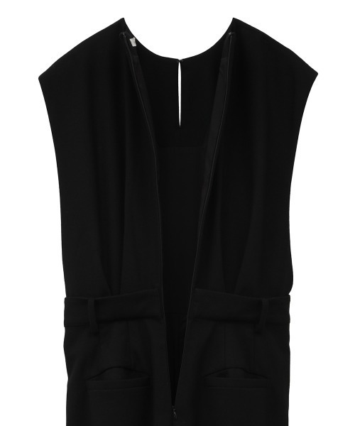 CLANE（クラネ）の「CLANE/クラネ/SLEEVELESS BELTED ALL IN ONE