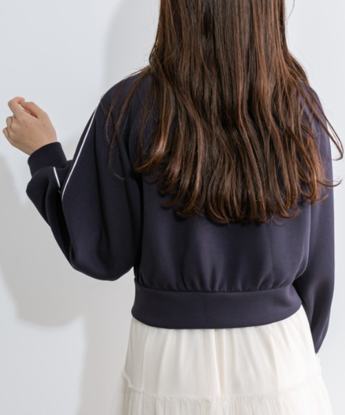 OLIVE des OLIVE(オリーブデオリーブ)の「トラックジャケット 1041060060(ブルゾン・レディース・ネイビー/ピンク/アイボリー・FREE)」の16枚目の写真