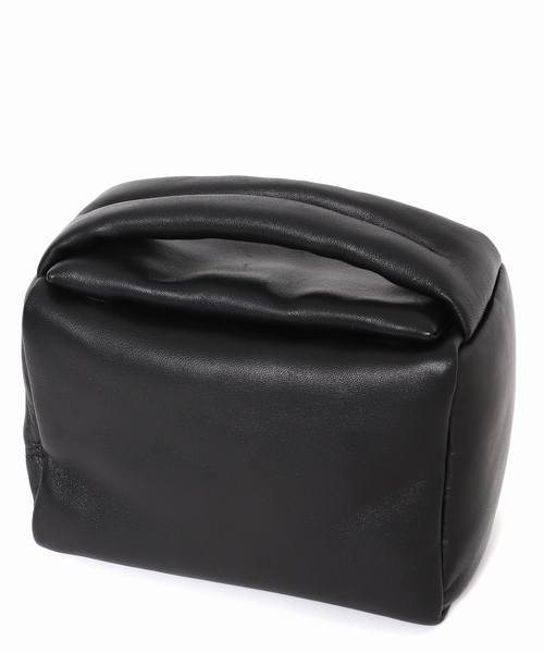 Bucket Baggage/バケットバゲージ】PUFF CUBE LARGE:ハンドバッグ Bucket Baggage/バケットバゲージ】PUFF CUBE LARGE:ハンドバッグ