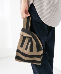 welleg（ウェレッグ）の「ニット マルシェバッグ（ハンドバッグ）」