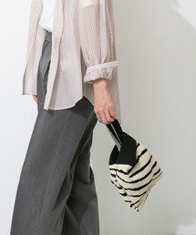 welleg（ウェレッグ）の「ニット マルシェバッグ（ハンドバッグ・メンズ）」