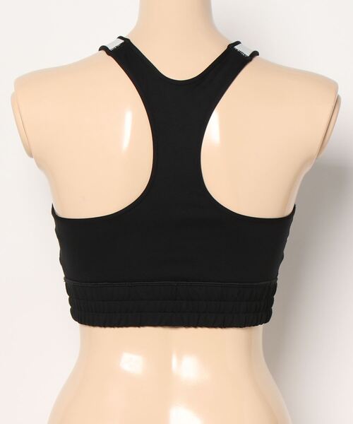 NIKE（ナイキ）の「《NIKEアパレル》ﾅｲｷ ｳｨﾒﾝｽﾞ DF HN CB ｼｰｽﾞﾅﾙ ﾌﾞﾗ（スポーツブラ・レディース・ブラック×ホワイト・XL/L/M/S/XS）」の2枚目の写真