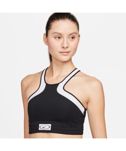 NIKE（ナイキ）の「《NIKEアパレル》ﾅｲｷ ｳｨﾒﾝｽﾞ DF HN CB ｼｰｽﾞﾅﾙ ﾌﾞﾗ（スポーツブラ・レディース・ブラック×ホワイト・XL/L/M/S/XS）」の6枚目の写真