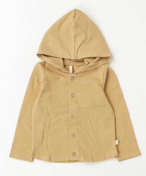 【セール】『Quincy Mae』FLEECE HOODIE | HONEY（その他ベビー用品）｜Quincy Mae（クインシーメイ）