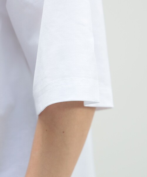 BEAMS HEART(ビームスハート)の「【ユニセックス】テック ショートスリーブ ビッグ Tシャツ(吸水速乾・ストレッチ・水陸両用)(Tシャツ/カットソー・メンズ・ブルー/ホワイト・LARGE/MEDIUM/SMALL)」の13枚目の写真