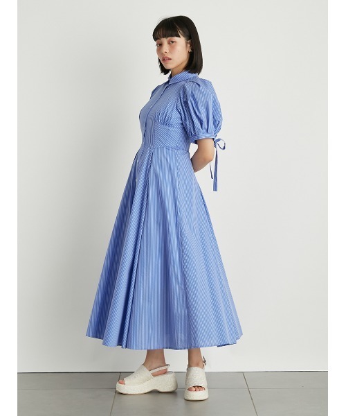 LILY BROWN（リリーブラウン）の「ボリュームスリーブシャツ
