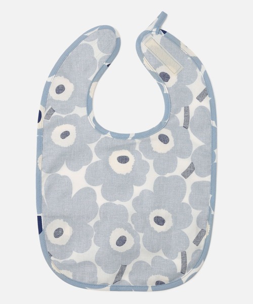 marimekko（マリメッコ）の「【JAPAN EXCLUSIVE】Mini Unikko / bib（スタイ/よだれかけ・キッズ・ライトブルー/クリーム・FREE）」の3枚目の写真