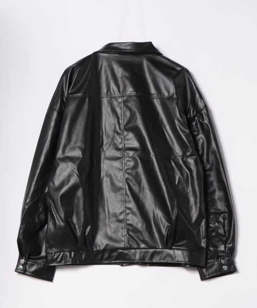 B.I.D.（ビーアイディー）の「ダブルライダースジャケット（ライダースジャケット・レディース・ブラック・FREE）」の6枚目の写真