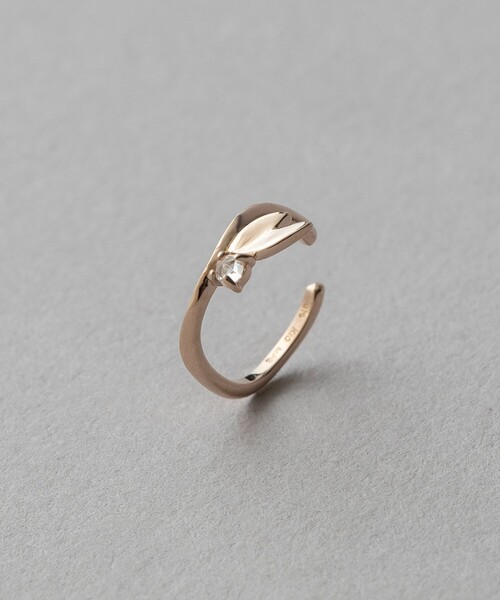 ete（エテ）の「○[チェリーブロッサム] K10MPG ホワイトトパーズ  