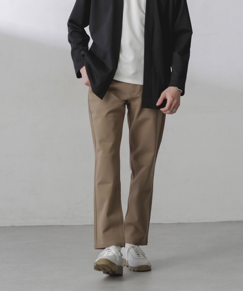 NANO universe（ナノユニバース）の「ストレッチポンチテーパード5Pパンツ（その他パンツ・メンズ・ベージュ/ブラック・L/M/S/XL）」の8枚目の写真