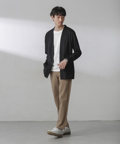 NANO universe（ナノユニバース）の「ストレッチポンチテーパード5Pパンツ（その他パンツ・メンズ・ベージュ/ブラック・L/M/S/XL）」の12枚目の写真