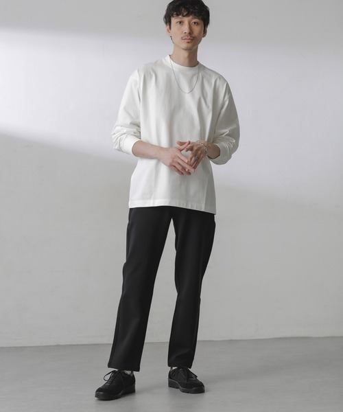 NANO universe（ナノユニバース）の「ストレッチポンチテーパード5Pパンツ（その他パンツ・メンズ・ベージュ/ブラック・L/M/S/XL）」の7枚目の写真