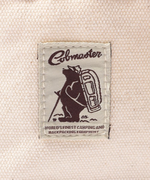 COBMASTER(コブマスター)の「【COBMASTER/コブマスター】CANVAS DESERT TOTE M(トートバッグ・メンズ・オフホワイト/チャコールグレー・FREE)」の8枚目の写真