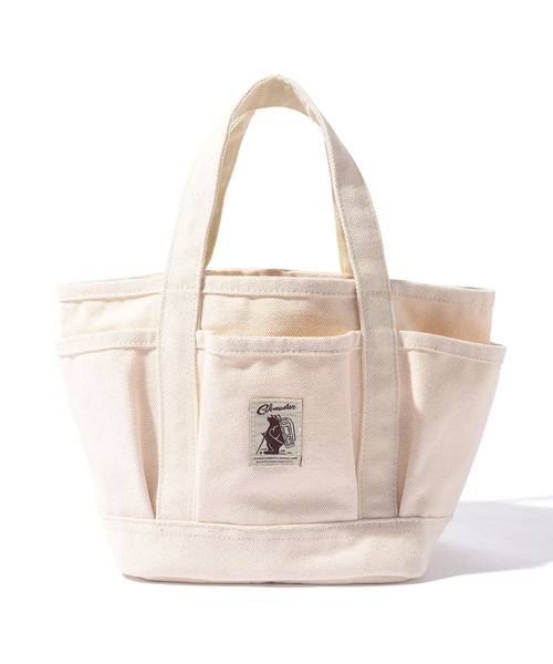 COBMASTER(コブマスター)の「【COBMASTER/コブマスター】CANVAS DESERT TOTE M(トートバッグ・メンズ・オフホワイト/チャコールグレー・FREE)」の3枚目の写真