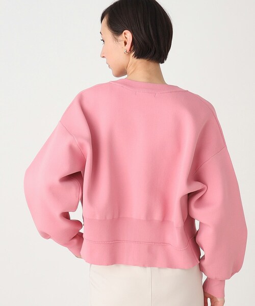 THE SHOP TK (ザ ショップ ティーケー )の「◆【ダブルジップ】スポンディッシュカーデ/洗濯機OK(カーディガン/ボレロ・レディース・アイボリー/ブラック/ピンク系・12/13)」の6枚目の写真