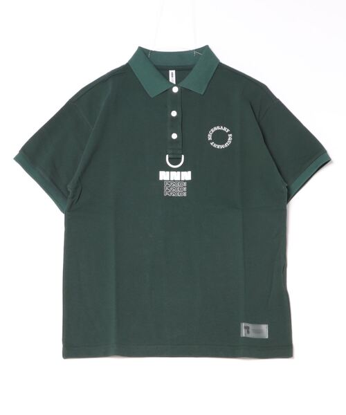NBB WEEKEND ブラックポロシャツ 新品 NBB WEEKEND 定番ポロ サイズ2 ポロシャツ 黒 半袖 速乾
