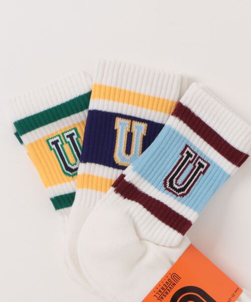 UNIVERSAL OVERALL（ユニバーサルオーバーオール）の「UNIVERSAL OVERALL　ユニバーサルオーバール　メンズ 3Pクルーソックス（ソックス/靴下・メンズ・レインボー/その他7/その他6/その他15/その他14/その他11/その他5/その他2/その他1/その他10/その他12/その他9/その他16・25-27/25-27CM/25～27cm/25cm～27cm）」の16枚目の写真