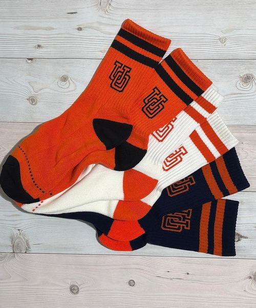 UNIVERSAL OVERALL（ユニバーサルオーバーオール）の「UNIVERSAL OVERALL　ユニバーサルオーバール　メンズ 3Pクルーソックス（ソックス/靴下・メンズ・レインボー/その他7/その他6/その他15/その他14/その他11/その他5/その他2/その他1/その他10/その他12/その他9/その他16・25-27/25-27CM/25～27cm/25cm～27cm）」の12枚目の写真