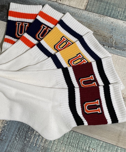 UNIVERSAL OVERALL（ユニバーサルオーバーオール）の「UNIVERSAL OVERALL　ユニバーサルオーバール　メンズ 3Pクルーソックス（ソックス/靴下・メンズ・レインボー/その他7/その他6/その他15/その他14/その他11/その他5/その他2/その他1/その他10/その他12/その他9/その他16・25-27/25-27CM/25～27cm/25cm～27cm）」の22枚目の写真