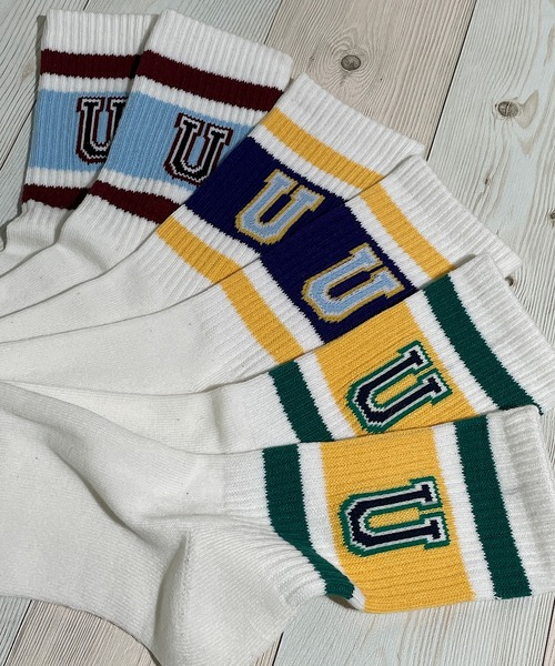 UNIVERSAL OVERALL（ユニバーサルオーバーオール）の「UNIVERSAL OVERALL　ユニバーサルオーバール　メンズ 3Pクルーソックス（ソックス/靴下・メンズ・レインボー/その他7/その他6/その他15/その他14/その他11/その他5/その他2/その他1/その他10/その他12/その他9/その他16・25-27/25-27CM/25～27cm/25cm～27cm）」の20枚目の写真