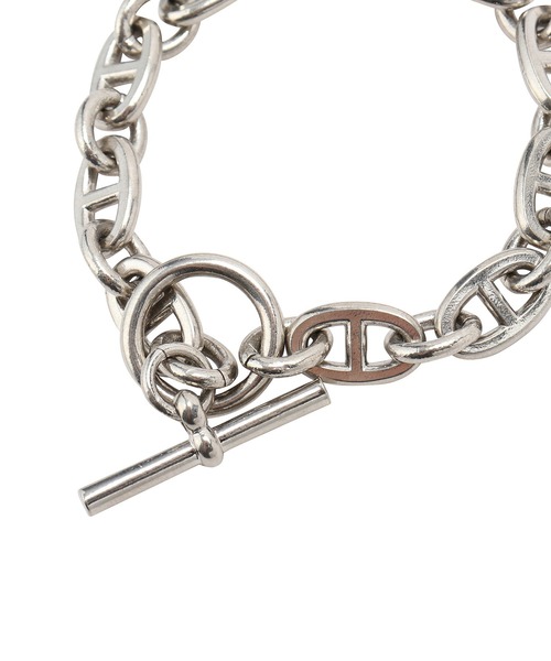 JUNRED（ジュンレッド）の「ital. from JUNRed / anchor chain bracelet（ブレスレット・メンズ・シルバー・FREE）」の6枚目の写真