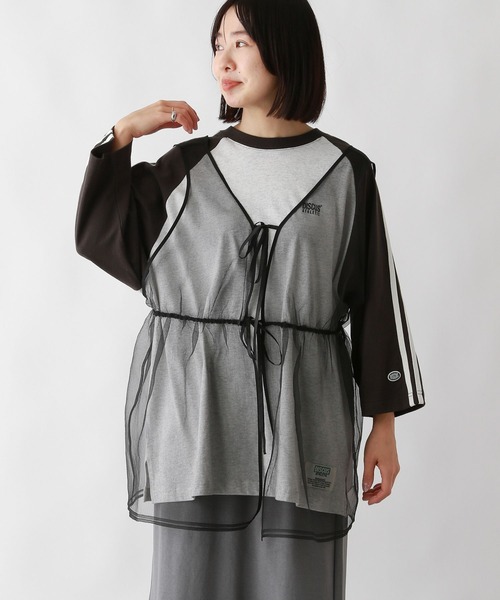 LEPSIM（レプシィム）の「【DISCUS／ディスカス】ラグランカット　106995（Tシャツ/カットソー・レディース・ブラック/ブルー/レッド・FREE）」の20枚目の写真