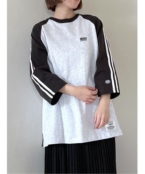 LEPSIM（レプシィム）の「【DISCUS／ディスカス】ラグランカット　106995（Tシャツ/カットソー・レディース・ブラック/ブルー/レッド・FREE）」の11枚目の写真