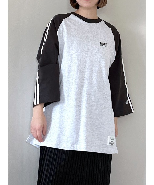 LEPSIM（レプシィム）の「【DISCUS／ディスカス】ラグランカット　106995（Tシャツ/カットソー・レディース・ブラック/ブルー/レッド・FREE）」の10枚目の写真