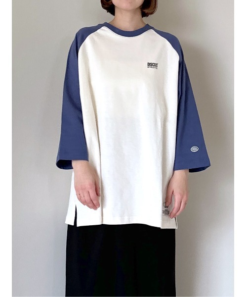 LEPSIM（レプシィム）の「【DISCUS／ディスカス】ラグランカット　106995（Tシャツ/カットソー・レディース・ブラック/ブルー/レッド・FREE）」の15枚目の写真