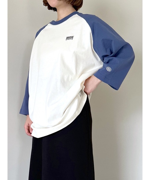 LEPSIM（レプシィム）の「【DISCUS／ディスカス】ラグランカット　106995（Tシャツ/カットソー・レディース・ブラック/ブルー/レッド・FREE）」の16枚目の写真