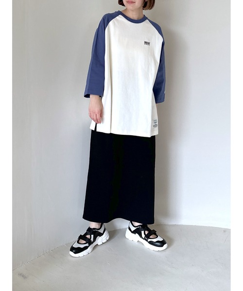 LEPSIM（レプシィム）の「【DISCUS／ディスカス】ラグランカット　106995（Tシャツ/カットソー・レディース・ブラック/ブルー/レッド・FREE）」の18枚目の写真