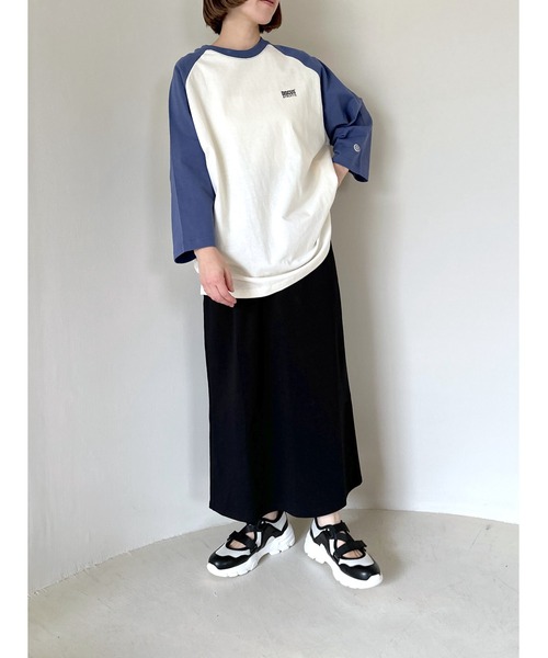 LEPSIM（レプシィム）の「【DISCUS／ディスカス】ラグランカット　106995（Tシャツ/カットソー・レディース・ブラック/ブルー/レッド・FREE）」の17枚目の写真