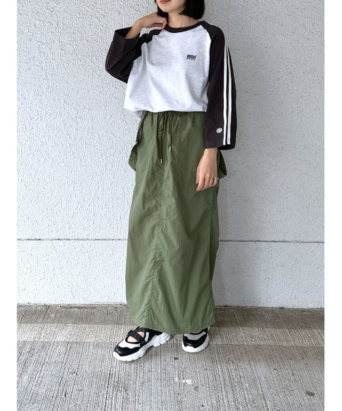 LEPSIM（レプシィム）の「【DISCUS／ディスカス】ラグランカット　106995（Tシャツ/カットソー・レディース・ブラック/ブルー/レッド・FREE）」の6枚目の写真