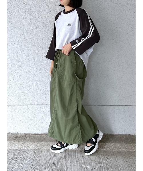 LEPSIM（レプシィム）の「【DISCUS／ディスカス】ラグランカット　106995（Tシャツ/カットソー・レディース・ブラック/ブルー/レッド・FREE）」の8枚目の写真