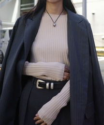 ENCIRCLE | 【ENCIRCLE/エンサークル】Rib knit top/リブニットトップス(ニット/セーター)