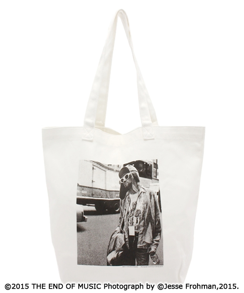 NIRVANA（ニルヴァーナ）の「∴WEGO/KURT COBAINコラボトートバッグ