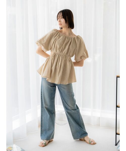 Ungrid(アングリッド)の「ウッドフープピアス(ピアス(両耳用)・レディース・ダークブラウン/ブラウン・FREE)」の10枚目の写真