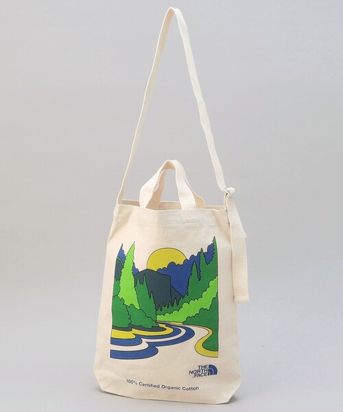 THE NORTH FACE（ザノースフェイス）の「THE NORTH FACE/ザ ノース フェイス K Organic Cotton Tote / オーガニックコットントート（トートバッグ・メンズ・ブラック/その他15/その他9・ONE SIZE）」の7枚目の写真