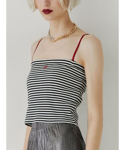 jouetie（ジュエティ）の「マルチWAYチューブトップ（キャミソール・レディース・ブラック/ブラウン/オフホワイト/その他1・MEDIUM）」の6枚目の写真