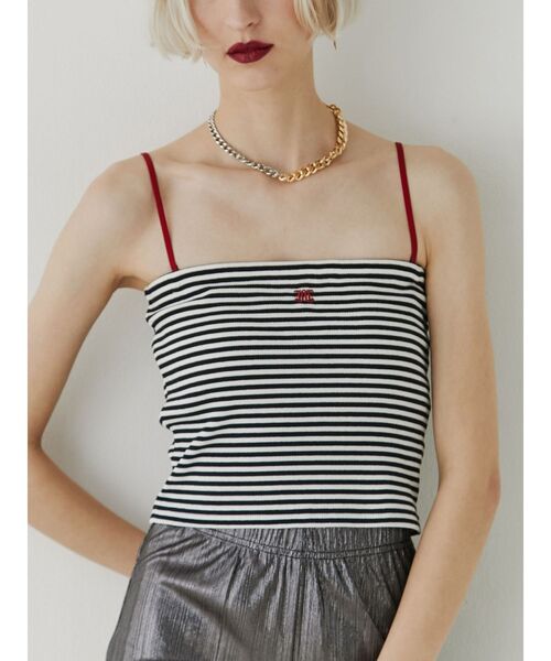 jouetie（ジュエティ）の「マルチWAYチューブトップ（キャミソール・レディース・ブラック/ブラウン/オフホワイト/その他1・MEDIUM）」の7枚目の写真