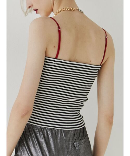 jouetie（ジュエティ）の「マルチWAYチューブトップ（キャミソール・レディース・ブラック/ブラウン/オフホワイト/その他1・MEDIUM）」の9枚目の写真