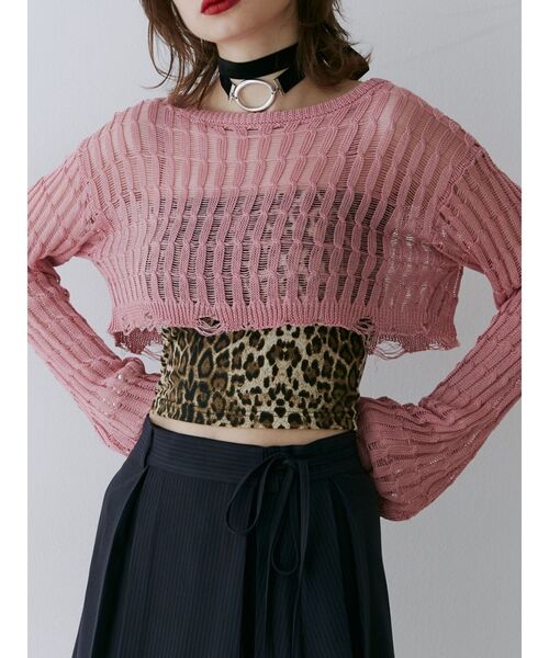 jouetie（ジュエティ）の「マルチWAYチューブトップ（キャミソール・レディース・ブラック/ブラウン/オフホワイト/その他1・MEDIUM）」の13枚目の写真