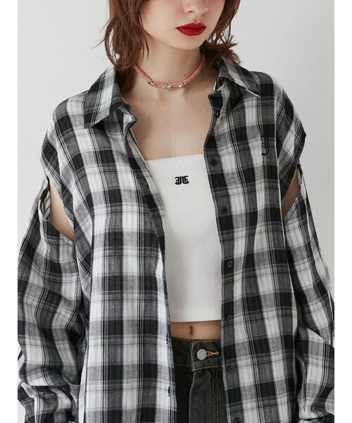 jouetie（ジュエティ）の「マルチWAYチューブトップ（キャミソール・レディース・ブラック/ブラウン/オフホワイト/その他1・MEDIUM）」の15枚目の写真