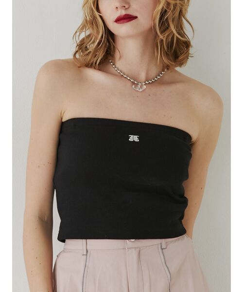 jouetie（ジュエティ）の「マルチWAYチューブトップ（キャミソール・レディース・ブラック/ブラウン/オフホワイト/その他1・MEDIUM）」の17枚目の写真