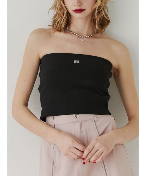 jouetie（ジュエティ）の「マルチWAYチューブトップ（キャミソール・レディース・ブラック/ブラウン/オフホワイト/その他1・MEDIUM）」の18枚目の写真