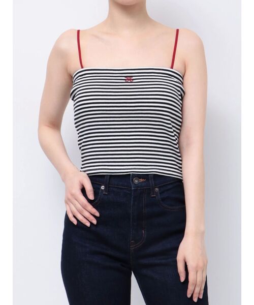 jouetie（ジュエティ）の「マルチWAYチューブトップ（キャミソール・レディース・ブラック/ブラウン/オフホワイト/その他1・MEDIUM）」の4枚目の写真